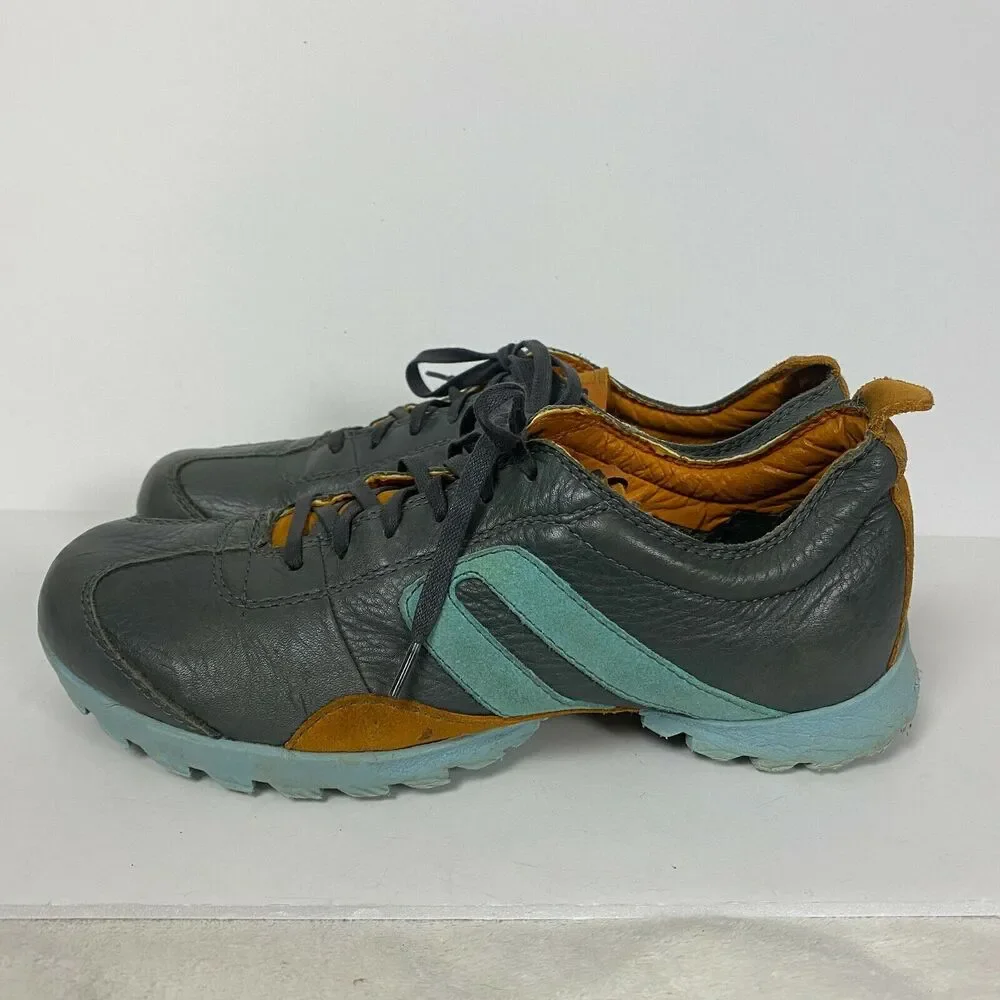 CAT Caterpillar Sneakers Womens 10 Gray Blue Athletic Shoe‎ Workwear Style 71871